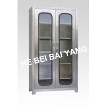 (C-1) Two Doors Stainless Steel Instrument Cabinet